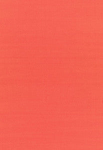 Beckford Cotton Plain Poppy 68789 by Schumacher Fabric