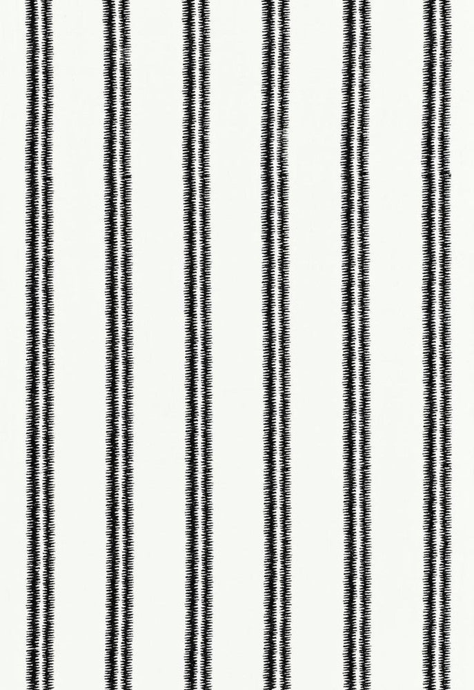 Paloma Embroidery Ebony 68793 by Schumacher Fabric Chroma 76% Linen, 22% Viscose, 2% Cotton - Horizontal: 4.25 and Vertical: 5/8- 51 - Fabric Carolina -