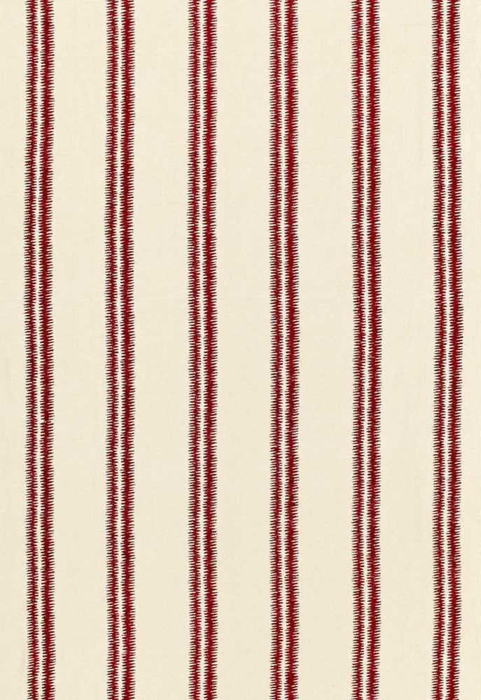 Paloma Embroidery Fez 68794 by Schumacher Fabric Tribal-Chic 76% Linen, 22% Viscose, 2% Cotton - Horizontal: 4.25 and Vertical: 5/8- 51 - Fabric Carolina -