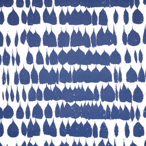 Queen Of Spain Navy 5005885 by Schumacher Wallpaper