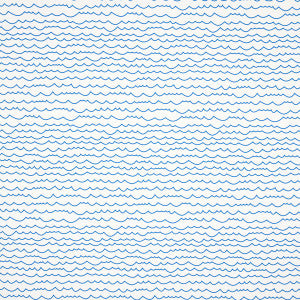 Waves Blue 5007462 by Schumacher Wallpaper