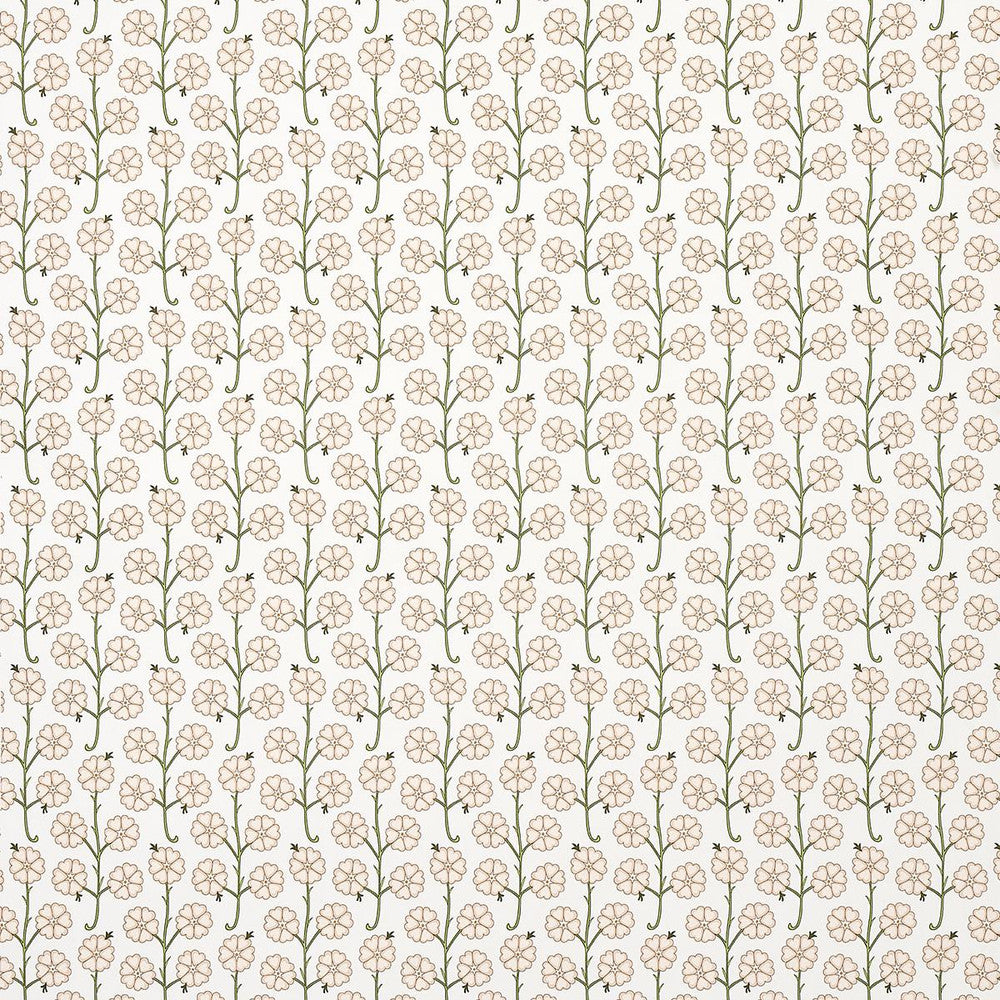 Gardenia Flax 5014920 by Schumacher Designer Wallpaper Neisha Crosland 4.0" - Swanky Fabrics -