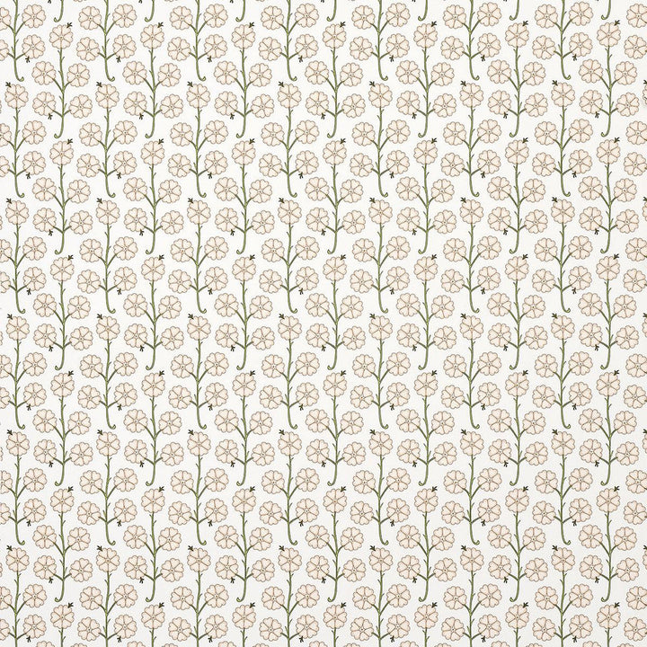 Gardenia Flax 5014920 by Schumacher Designer Wallpaper Neisha Crosland 4.0" - Swanky Fabrics -