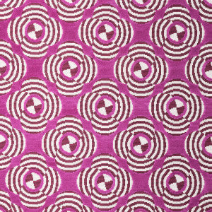 Le Moderne Cut Velvet Magenta 82262 by Schumacher Fabric