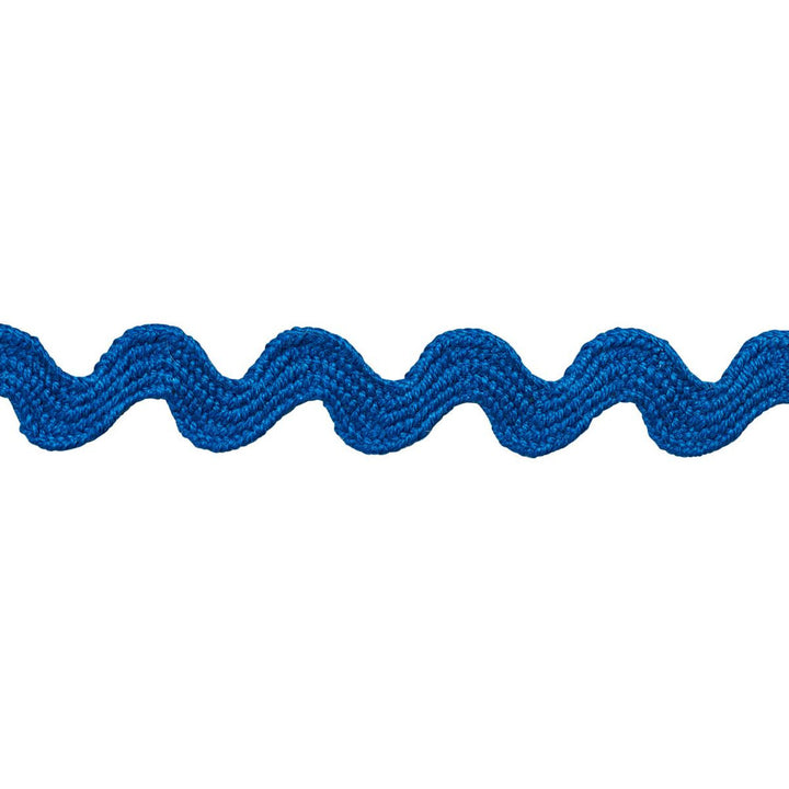 Ric Rac Tape Small Dark Blue 82706 by Schumacher Trim New Old-Fashioned - Fabric Carolina -