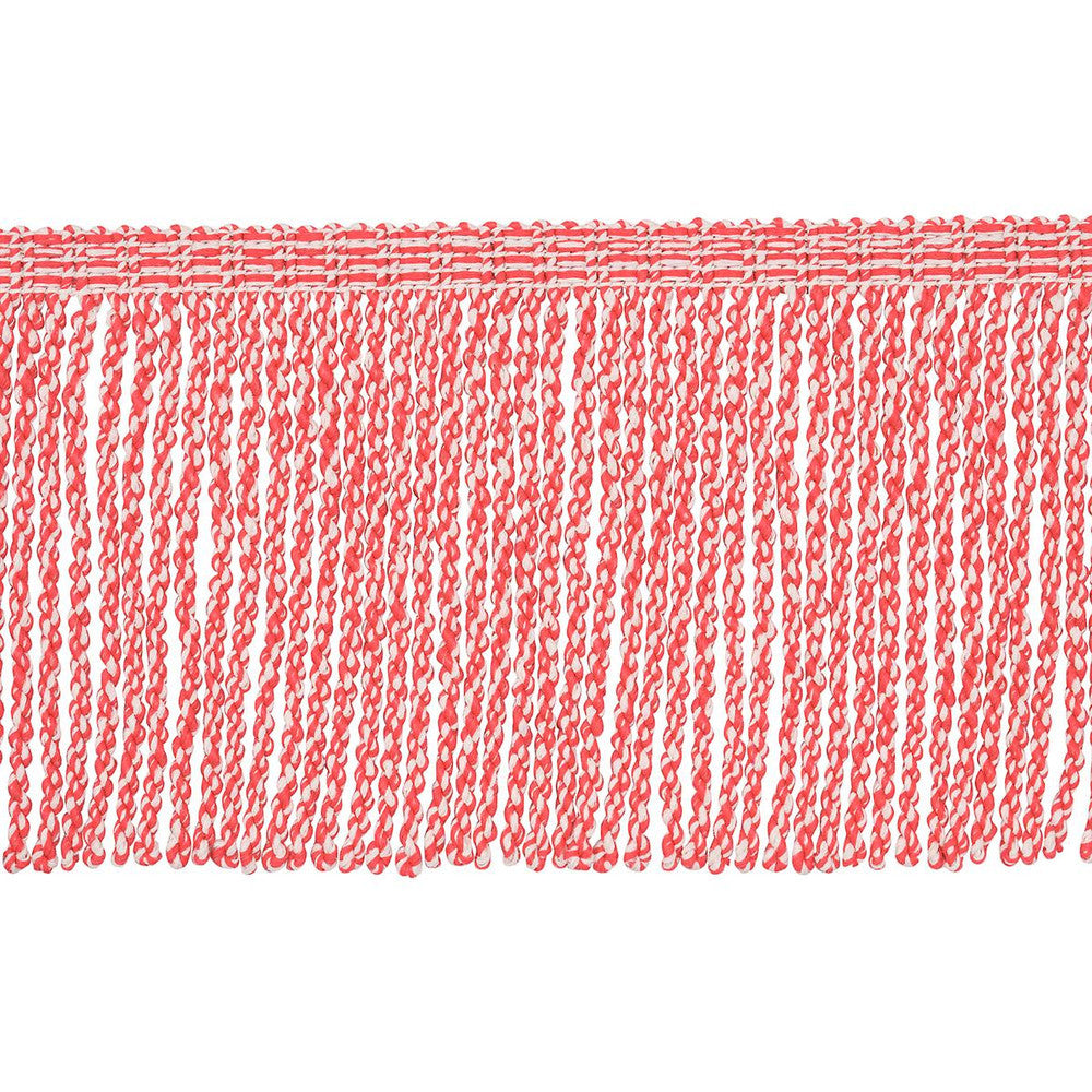 Outdoor Boullion Fringe Coral 82832 by Schumacher Designer Trim Swing Time Indoor/Outdoor - Swanky Fabrics -