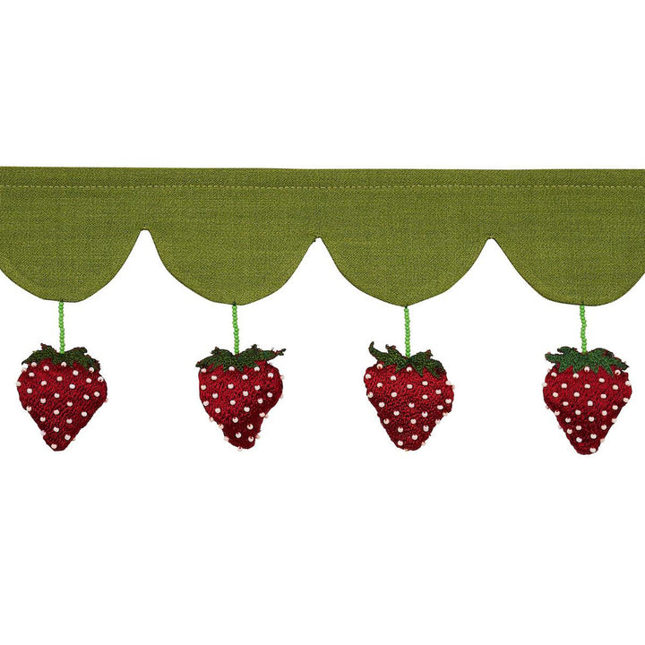 Strawberry Jam Green 82250 by Schumacher Trim Johnson Hartig 2.5" - Fabric Carolina -