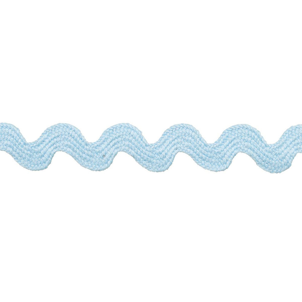 Ric Rac Tape Small Pale Blue 82707 by Schumacher Trim New Old-Fashioned - Fabric Carolina -