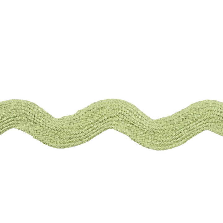 Ric Rac Tape Large Celadon 82722 by Schumacher Designer Trim New Old-Fashioned - Swanky Fabrics -