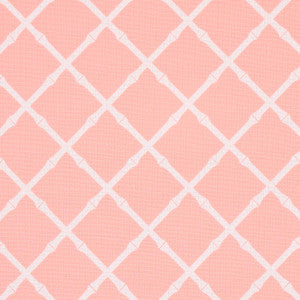 Bamboo Trellis Indoor/Outdoor Pink 82761 by Schumacher Fabric