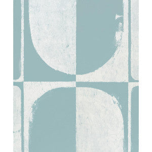 The Cloisters Soft Blue 5014902 by Schumacher Wallpaper