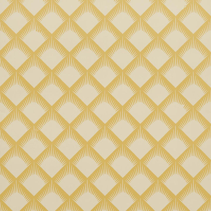 Maize Mustard 5015042 by Schumacher Wallpaper Neisha Crosland 20.5" - Fabric Carolina -