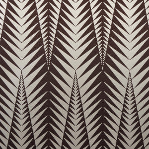 Zebra Brown Silver 5015061 by Schumacher Wallpaper