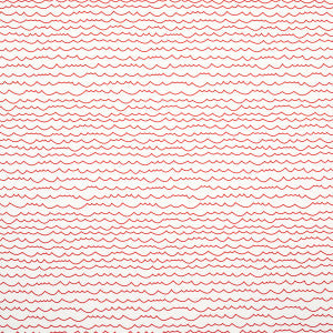 Waves Red 5007463 by Schumacher Wallpaper