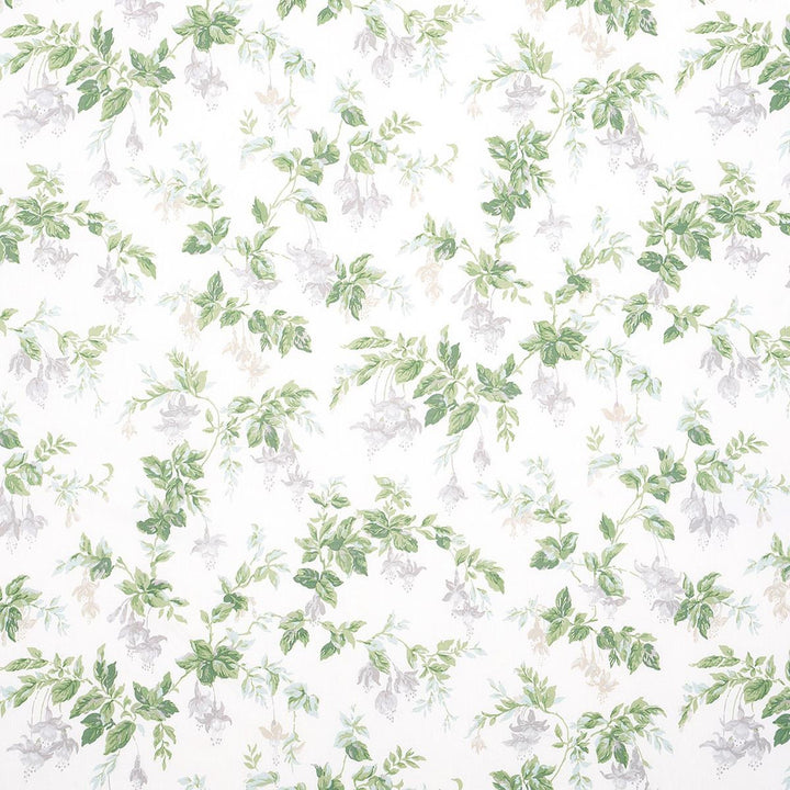 Garden Gate Chintz Grey 178682 by Schumacher Fabric Moon River 13.5" - Fabric Carolina -