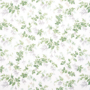 Garden Gate Chintz Grey 178682 by Schumacher Fabric