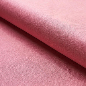 Lange Glazed Linen Pink 82681 by Schumacher Fabric