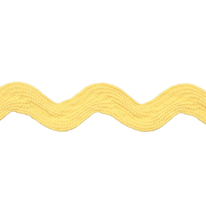 Ric Rac Tape Large Yellow 82728 by Schumacher Trim New Old-Fashioned - Fabric Carolina -