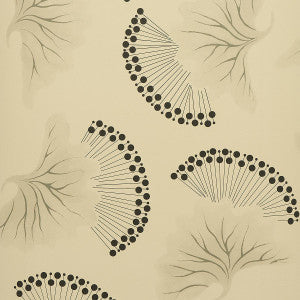 Anemone Black & White 5014970 by Schumacher Wallpaper