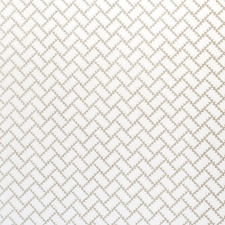 Parterre Silver 5015081 by Schumacher Designer Wallpaper Neisha Crosland 20.5" - Swanky Fabrics -