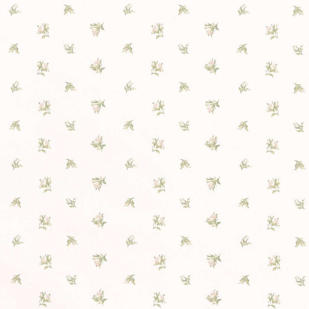 Margie Floral Gris 180842 by Schumacher Fabric New Old-Fashioned 9.0" - Fabric Carolina -