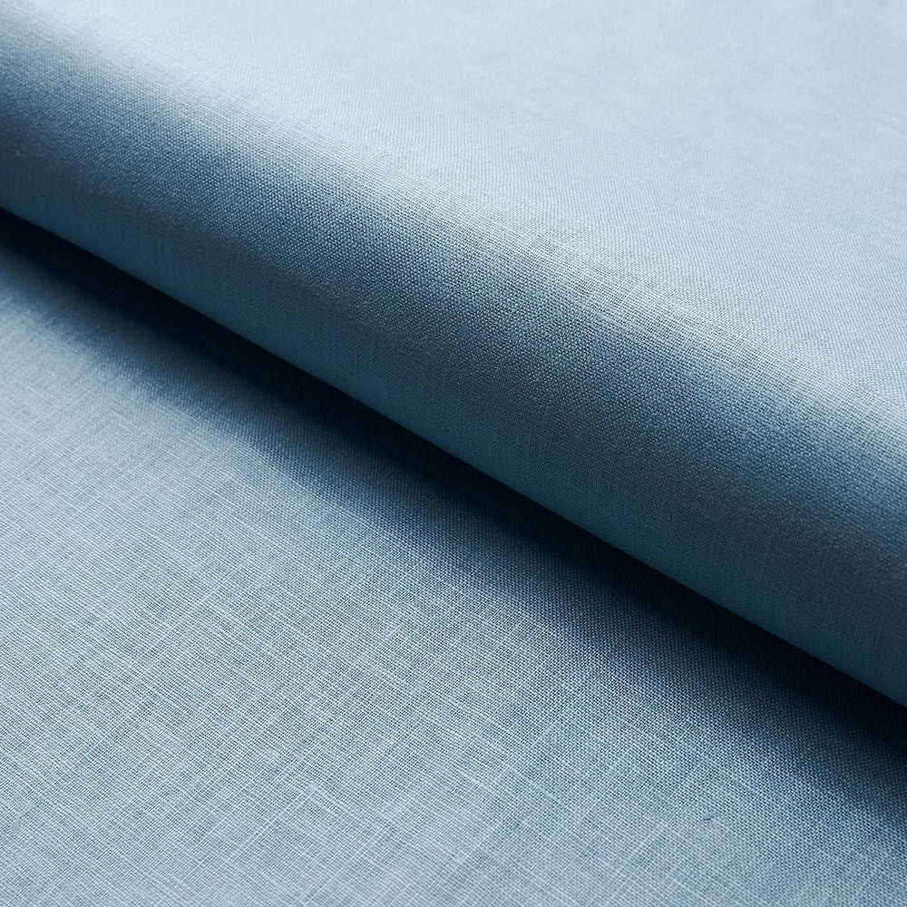 Lange Glazed Linen Chambray 82684 by Schumacher Fabric Perfect Basics: Linen - Fabric Carolina -