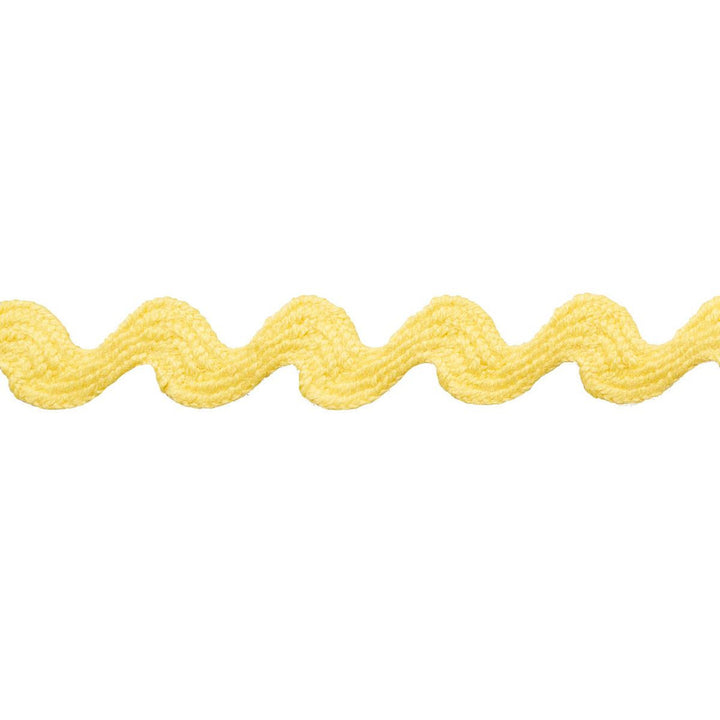 Ric Rac Tape Small Yellow 82708 by Schumacher Trim New Old-Fashioned - Fabric Carolina -