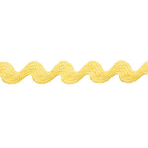 Ric Rac Tape Small Yellow 82708 by Schumacher Trim