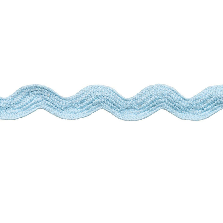 Ric Rac Tape Medium Pale Blue 82717 by Schumacher Trim New Old-Fashioned - Fabric Carolina -