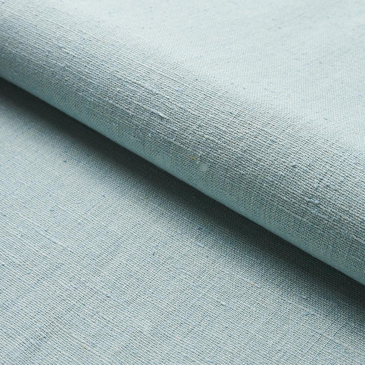 Marco Performance Linen Mist 82621 by Schumacher Fabric Perfect Basics: Linen - Fabric Carolina -
