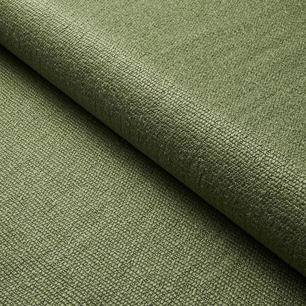 Finn Heavyweight Linen Moss 75689 by Schumacher Fabric Perfect Basics: Linen 18.0" - Fabric Carolina -