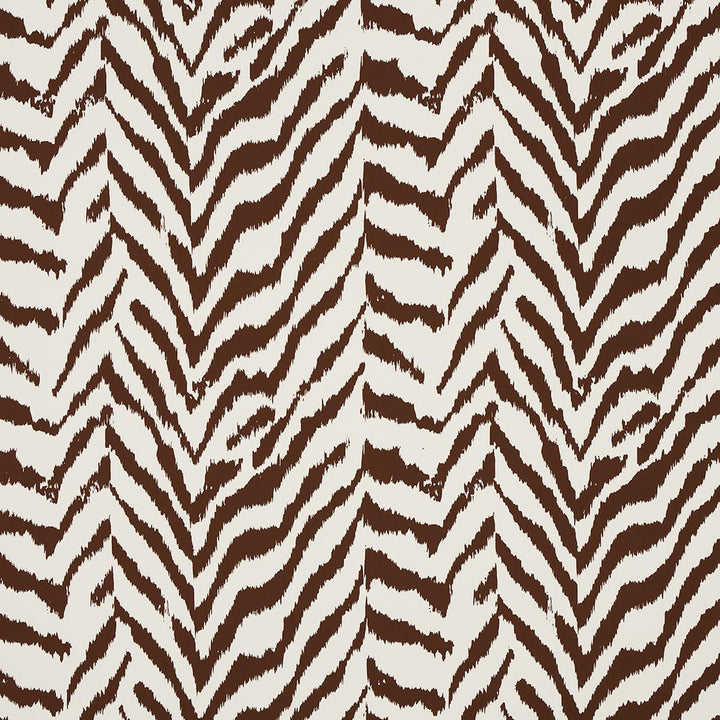 Quincy Cocoa 5014751 by Schumacher Wallpaper Moon River 13.38" - Fabric Carolina -