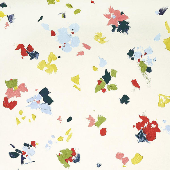 Fairfarren Soft Multi 5014881 by Schumacher Designer Wallpaper Backdrop 54.0" - Swanky Fabrics -