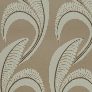 Banana Leaf Tobacco 5014980 by Schumacher Wallpaper