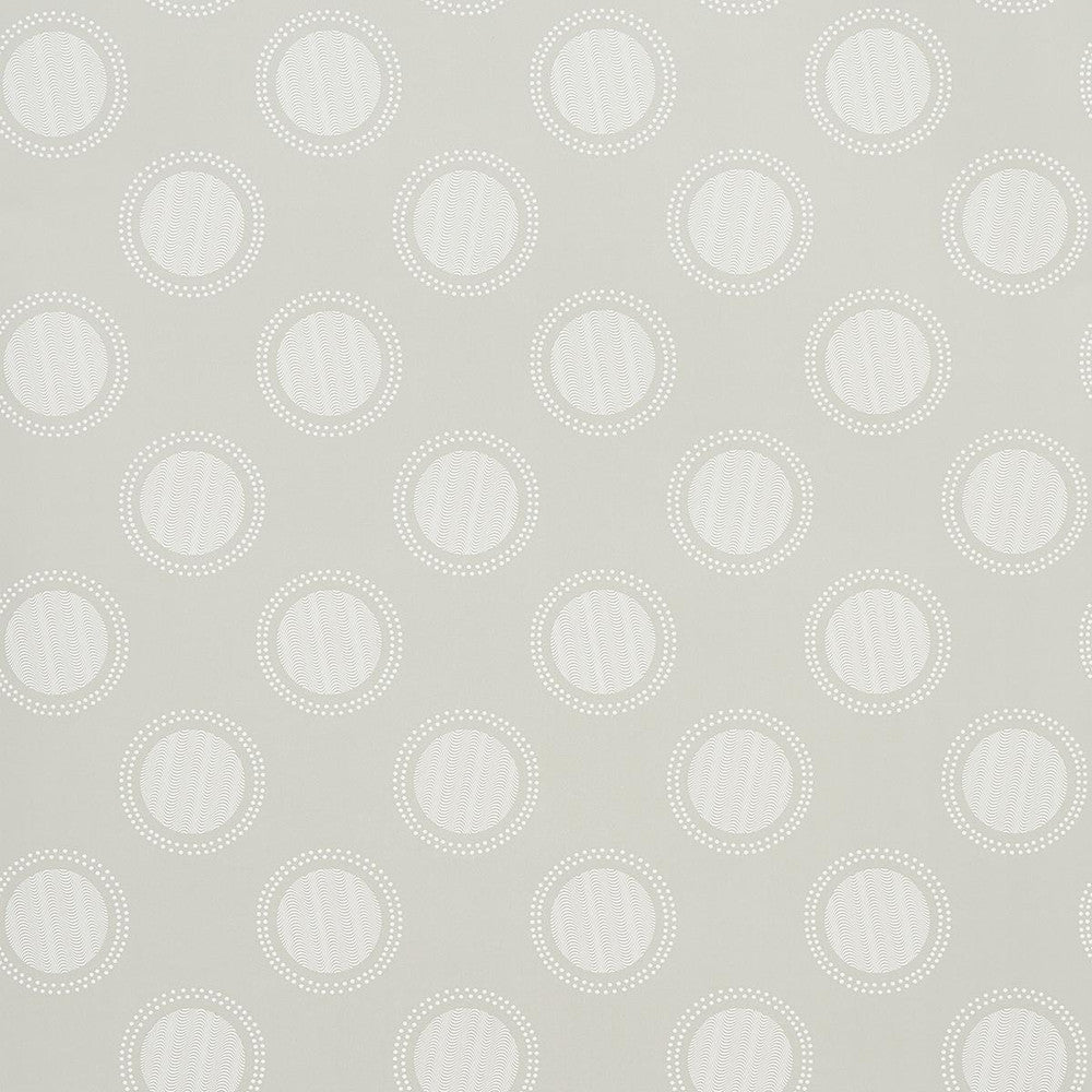 Watermark Powder Grey 5015010 by Schumacher Wallpaper Neisha Crosland 20.5" - Fabric Carolina -