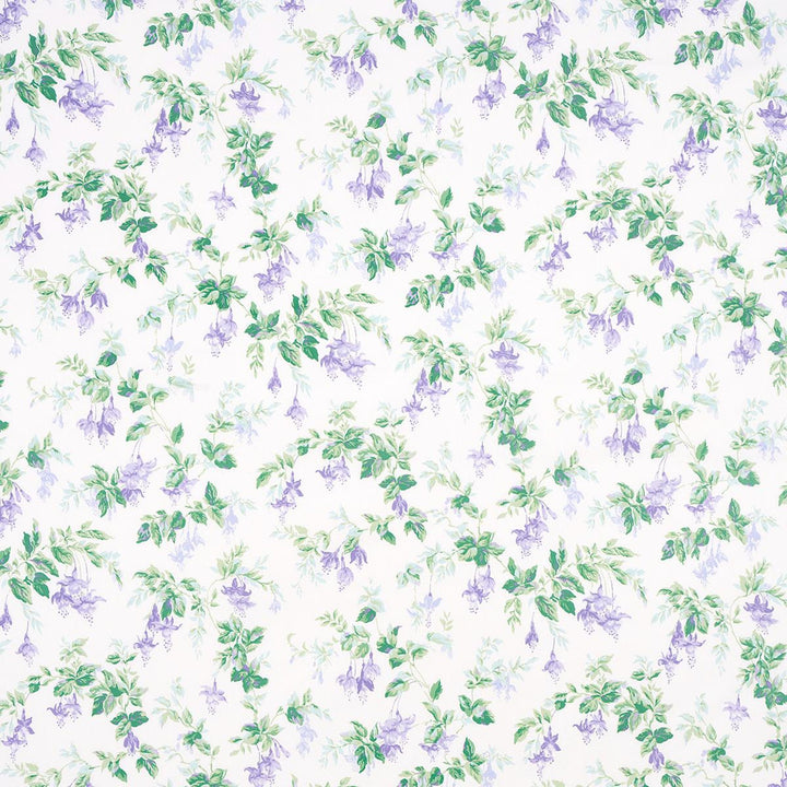 Garden Gate Chintz Lavender 178683 by Schumacher Fabric Moon River 13.5" - Fabric Carolina -