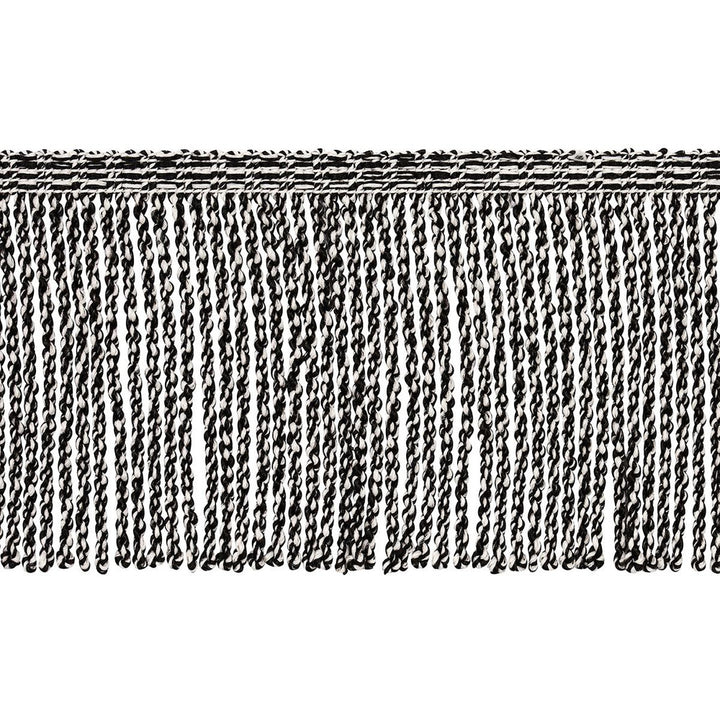 Outdoor Boullion Fringe Black 82833 by Schumacher Trim Swing Time Indoor/Outdoor - Fabric Carolina -