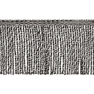 Outdoor Boullion Fringe Black 82833 by Schumacher Trim
