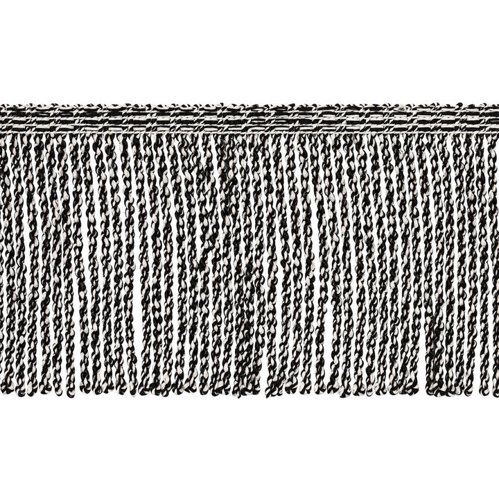 Outdoor Boullion Fringe Black 82833 by Schumacher Designer Trim Swing Time Indoor/Outdoor - Swanky Fabrics -