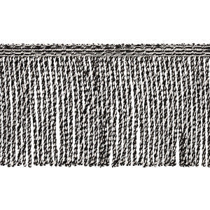 Outdoor Boullion Fringe Black 82833 by Schumacher Trim