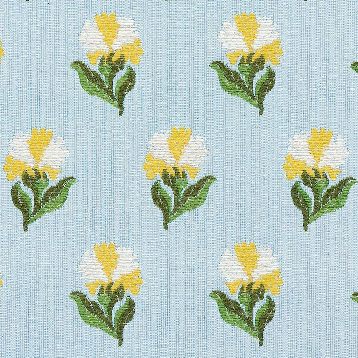 Rosina Floral Marigold 82632 by Schumacher Fabric New Old-Fashioned 3.5" - Fabric Carolina -