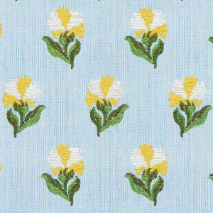 Rosina Floral Marigold 82632 by Schumacher Fabric