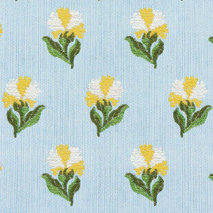 Rosina Floral Marigold 82632 by Schumacher Fabric