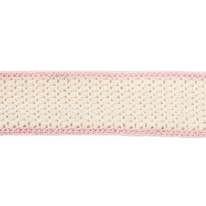 Sylvia Crochet Tape Petal 82673 by Schumacher Trim