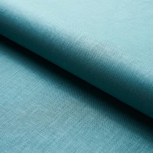 Lange Glazed Linen Ocean 82685 by Schumacher Fabric