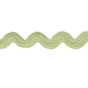 Ric Rac Tape Medium Celadon 82712 by Schumacher Trim