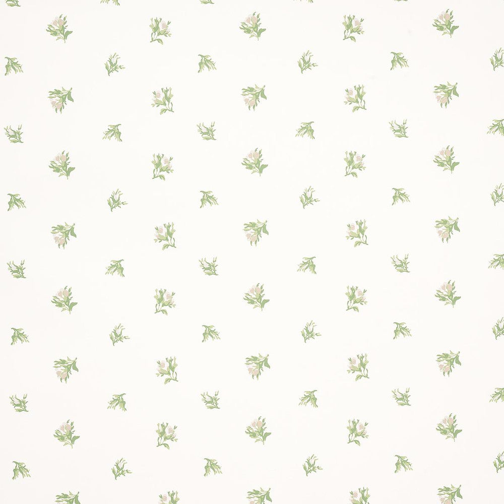 Margie Floral Gris 5014741 by Schumacher Wallpaper New Old-Fashioned 9.0" - Fabric Carolina -