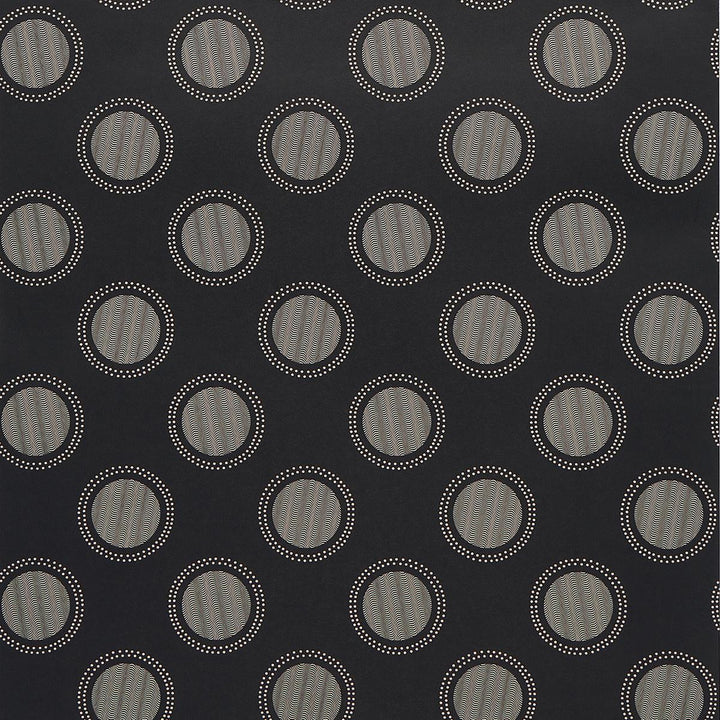 Watermark Black & White 5015012 by Schumacher Wallpaper Neisha Crosland 20.5" - Fabric Carolina -