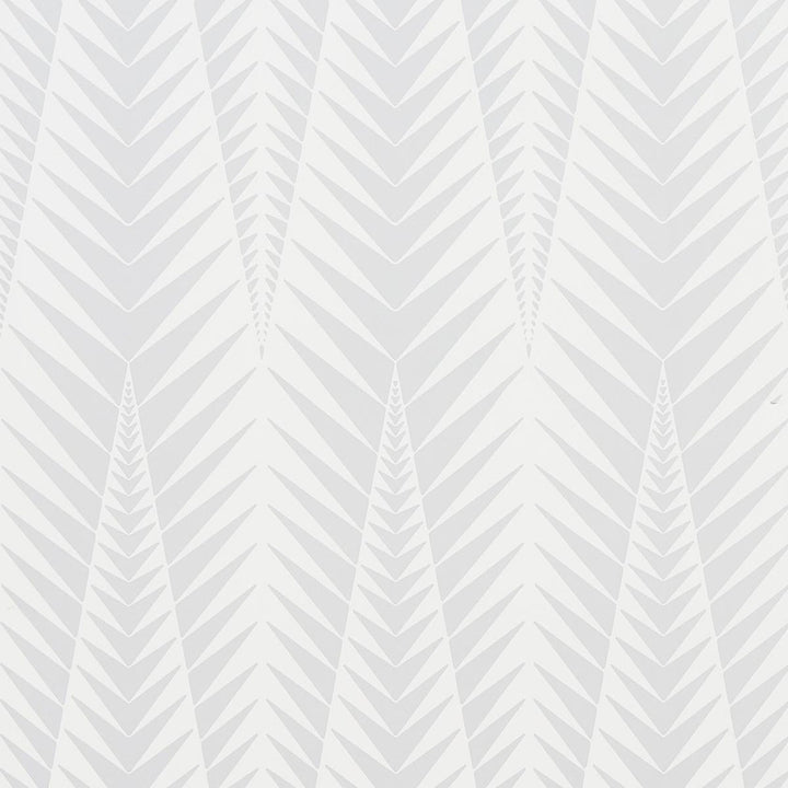 Zebra Dove Grey 5015062 by Schumacher Wallpaper Neisha Crosland 20.5" - Fabric Carolina -