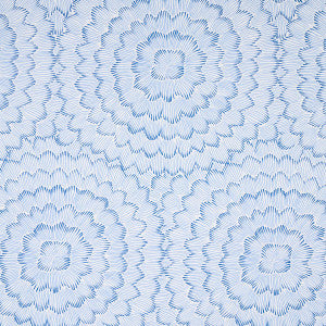 Feather Bloom Blue 5013820 by Schumacher Wallpaper